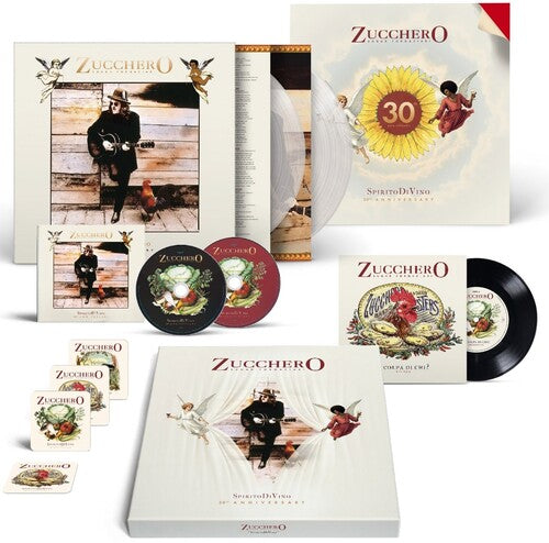 Zucchero - Spirito Divino - Crystal Vinyl 2LP + 2CD + 7-inch + Book (Vinyl)
