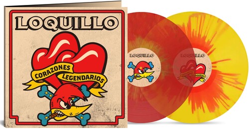 Loquillo - Corazones Legendarios - Red & Yellow Splatter Vinyl (Vinyl)