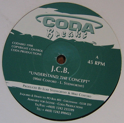 J.C.B.* : Understand The Concept (12")