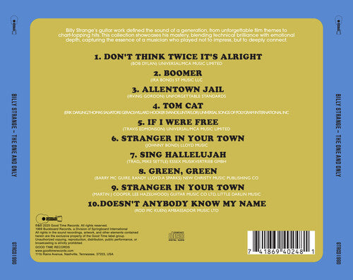 Billy Strange - The One and Only (CD)
