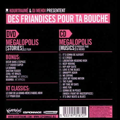 Kourtrajmé & DJ Mehdi : Des Friandises Pour Ta Bouche (CD, Album + DVD)
