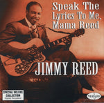 the album cover for Jimmy Reed - Speak The Lyrics To Me Mama Reed
