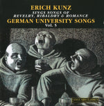 the album cover for Erich Kunz - German University Songs Vol. 5