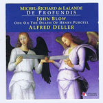 the album cover for Alfred Deller - Michel-Richard De Lalande: De Profundis