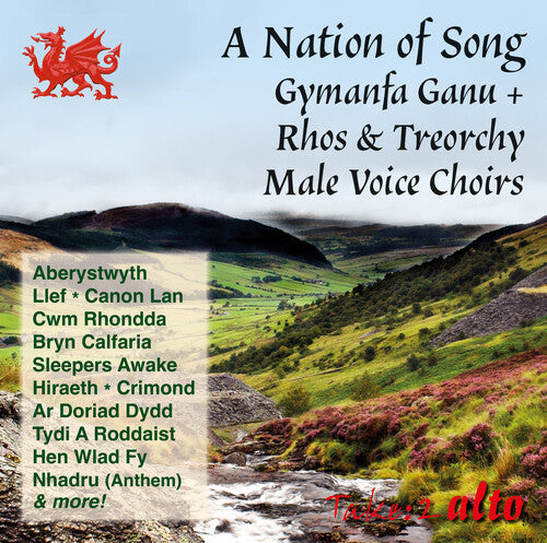 Rhos Male Voice - A Nation Sings: Welsh Song Festival (CD)