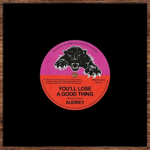 Audrey - You'Ll Lose A Good Thing / Love Me Tonight (Vinyl)