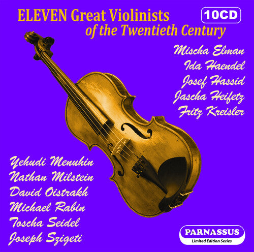Mischa Elman - 11 Great Violinists of the 20th Century (CD)