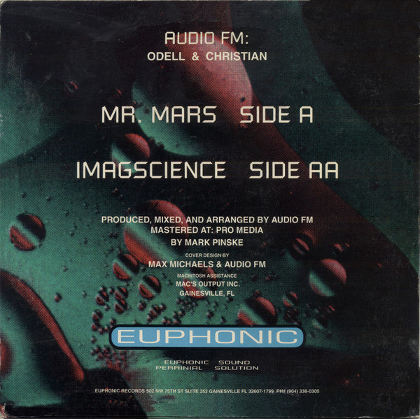 Audio For Movement : Mr. Mars / Imagscience (12")