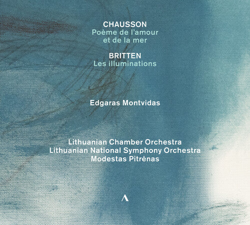 Edgaras Montvidas - Chausson, Britten & Saint-Saens (CD)