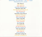 Paul McCartney : The US Tour Presented By Lexus (CD, Album + CD, Comp, Promo + Promo, O C)