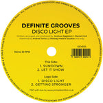 Definite Grooves - Disco Light (Vinyl)