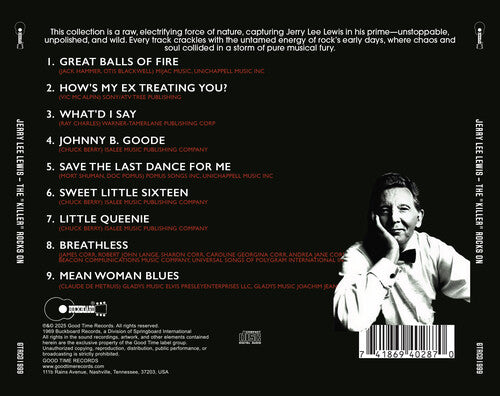 Jerry Lee Lewis - The Killer Rocks On (CD)