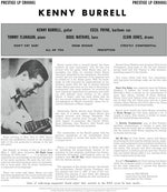 Kenny Burrell - Kenny Burrell (Original Jazz Classics Series) (Vinyl)