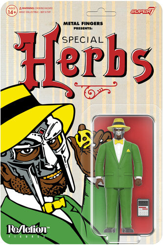 Super7 - MF DOOM - ReAction Figures Wv4 - Special Herbs