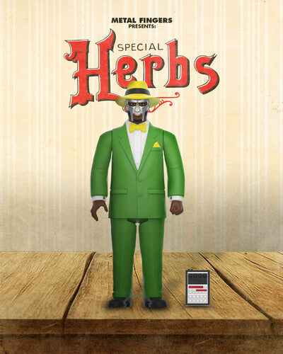 Super7 - MF DOOM - ReAction Figures Wv4 - Special Herbs