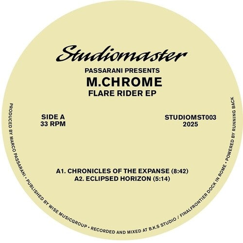 Passarani Presents M Chrome - Flare Rider (Vinyl)