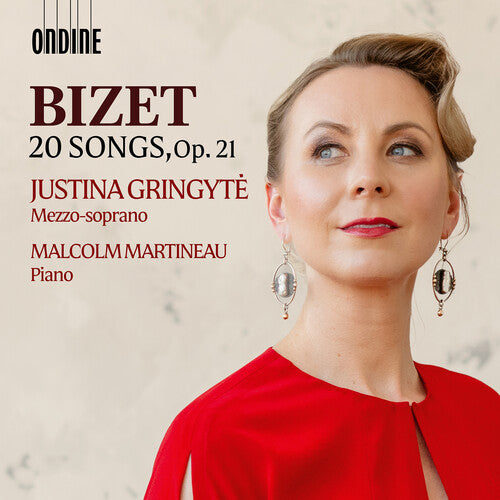 Justina Gringyte - Bizet: 20 Songs, Op. 21 (CD)