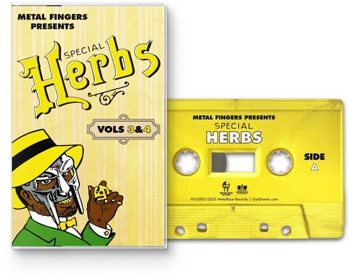 MF Doom - Metal Fingers Presents: Special Herbs Vol. 3 & 4 (Cassette)