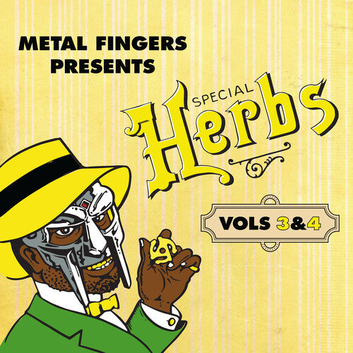 MF Doom - Metal Fingers Presents: Special Herbs Vol. 3 & 4 - Yellow (Vinyl)