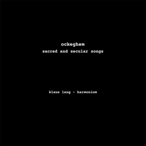 Sacred And Secular Songs (Vinyl)