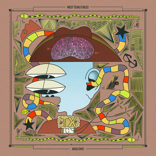 West Texas Exiles - 8000 Days (CD)