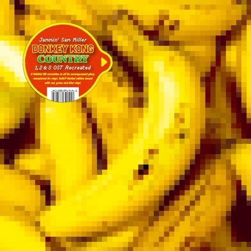 Jammin' Sam Miller - Donkey Kong Country 1, 2 And 3 - Original Soundtrack (Vinyl)