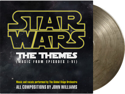 Global Stage Orchestra - Star Wars: The Themes - Crystal Clear & Black Vinyl (Vinyl)