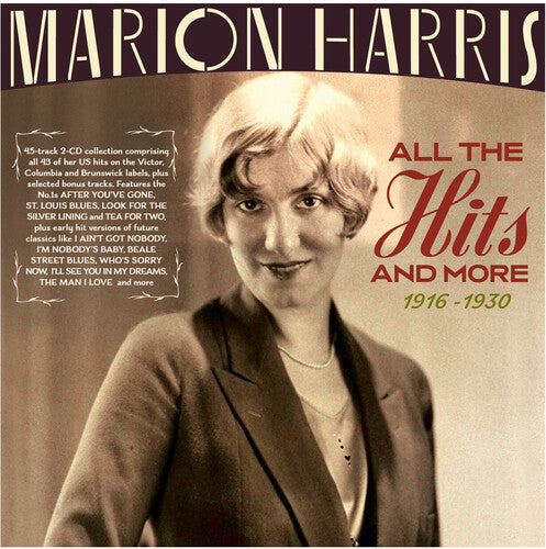 Marion Harris - All The Hits And More 1916-1930 (CD)