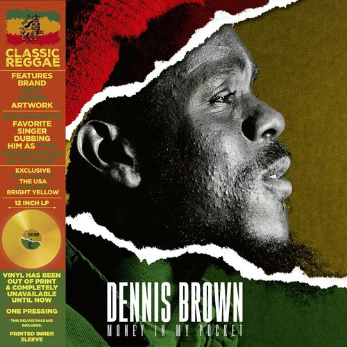 Dennis Brown - Money in My Pocket - Yellow (Vinyl)