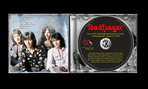 Badfinger - Live at the Performance Center - Cambridge, Ma - March 31, 1979 (CD)