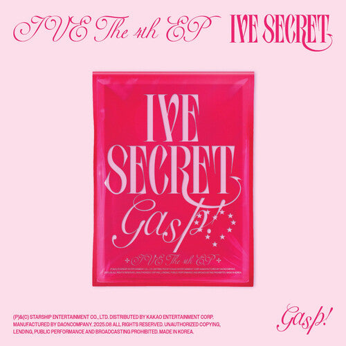 Ive - Ive Secret (Gasp!Ver.) Ive The 4th EP (CD)