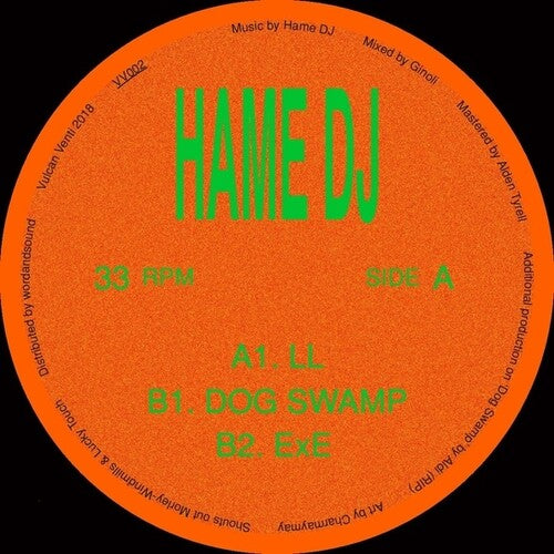 Hame DJ - Dog Swamp (Vinyl)