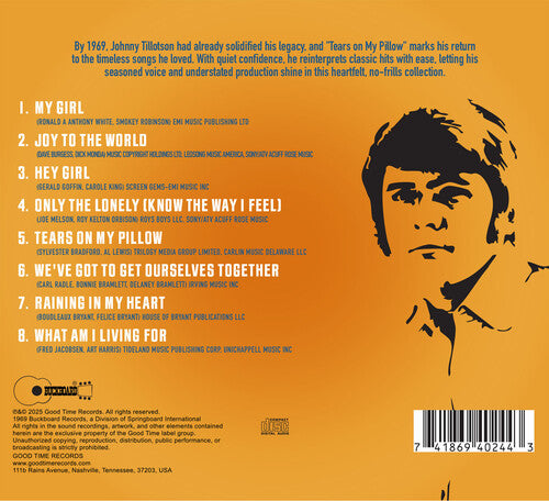 Johnny Tillotson - Tears on My Pillow (CD)