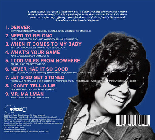 Ronnie Milsap - Ronnie Milsap (CD)