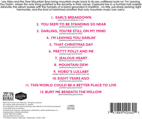 I'm Leaving You Darlin' (CD)