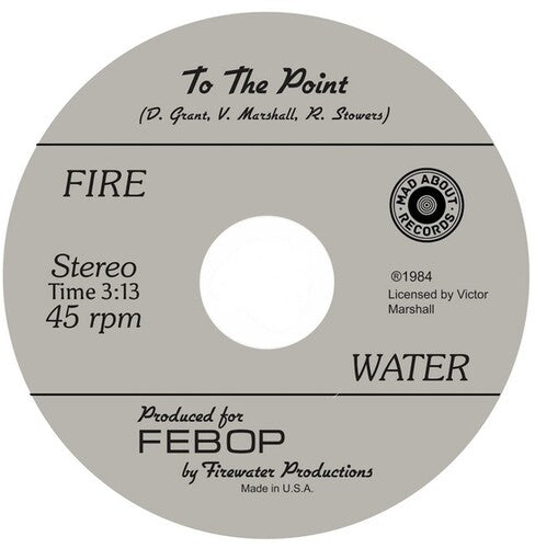 Fire Water - Twilight/To The Point (Vinyl)