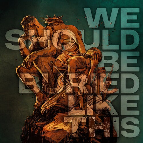 Bloodred Hourglass - We Should Be Buried Like This - Orange/Green (Vinyl)