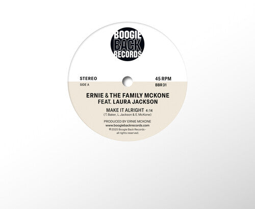 Ernie & the Family McKone - Make It Alright / Make A Move On Me (Vinyl)