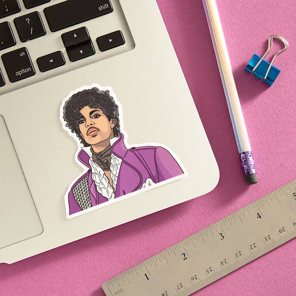 Prince - Purple Reign Jacket Die Cut Sticker