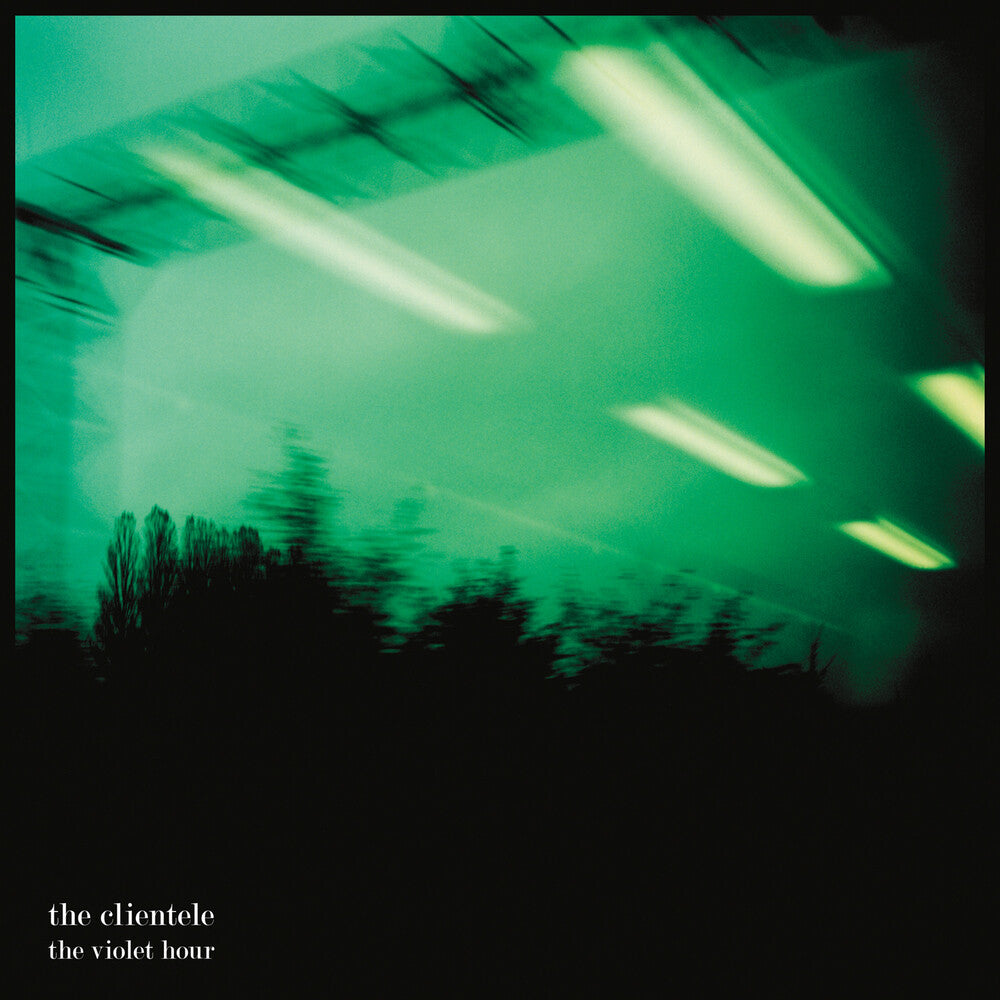 the album cover for The Clientele - Violet Hour