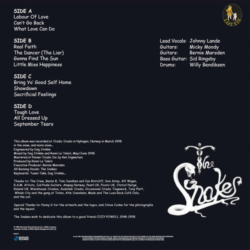 The Snakes - Once Bitten... (Vinyl)