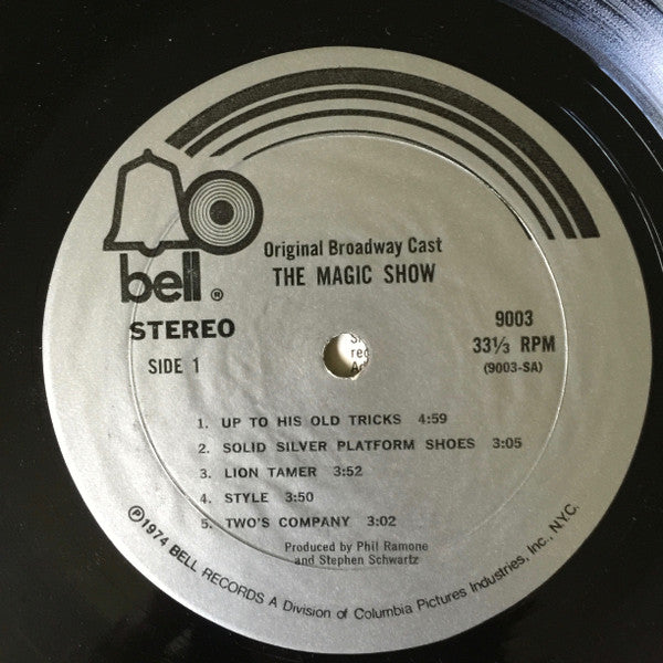 "The Magic Show" Original Broadway Cast : The Magic Show (LP)