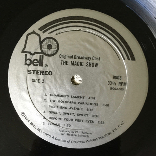 "The Magic Show" Original Broadway Cast : The Magic Show (LP)