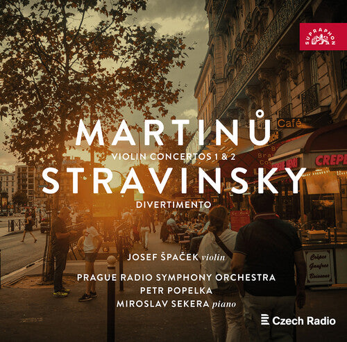 Josef Spacek - Bohuslav Martinu: Violin Concertos; Stravinsky: Divertimento (CD)