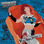 Honey Bane (Fatal Microbes) - Violence Grows - Bruised Black & Blue Vinyl (Vinyl)