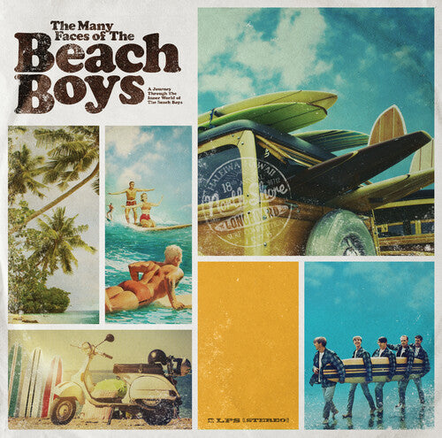 Many Faces Of The Beach Boys / Various - Yellow Marble & Cyan Marble Vinyl (Vinyl)