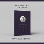 Shin Seung Hun - Sincerely Melodies - incl. 48pg Photobook (CD)