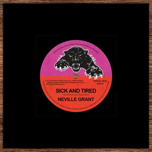 Neville Grant - Sick And Tired / Black Man's Time (Vinyl)