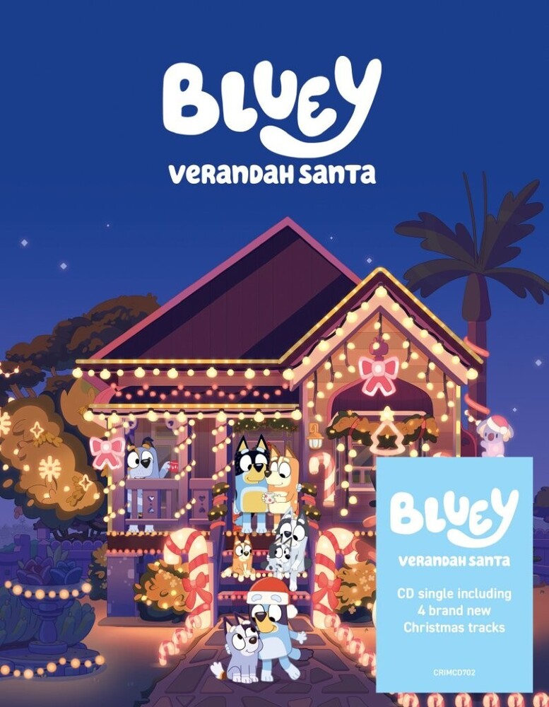 the album cover for Bluey - Verandah Santa (Uk)