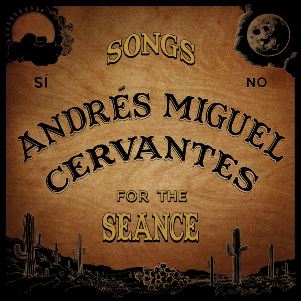 the album cover for Andres CervantesMiguel - Songs For The Seance
